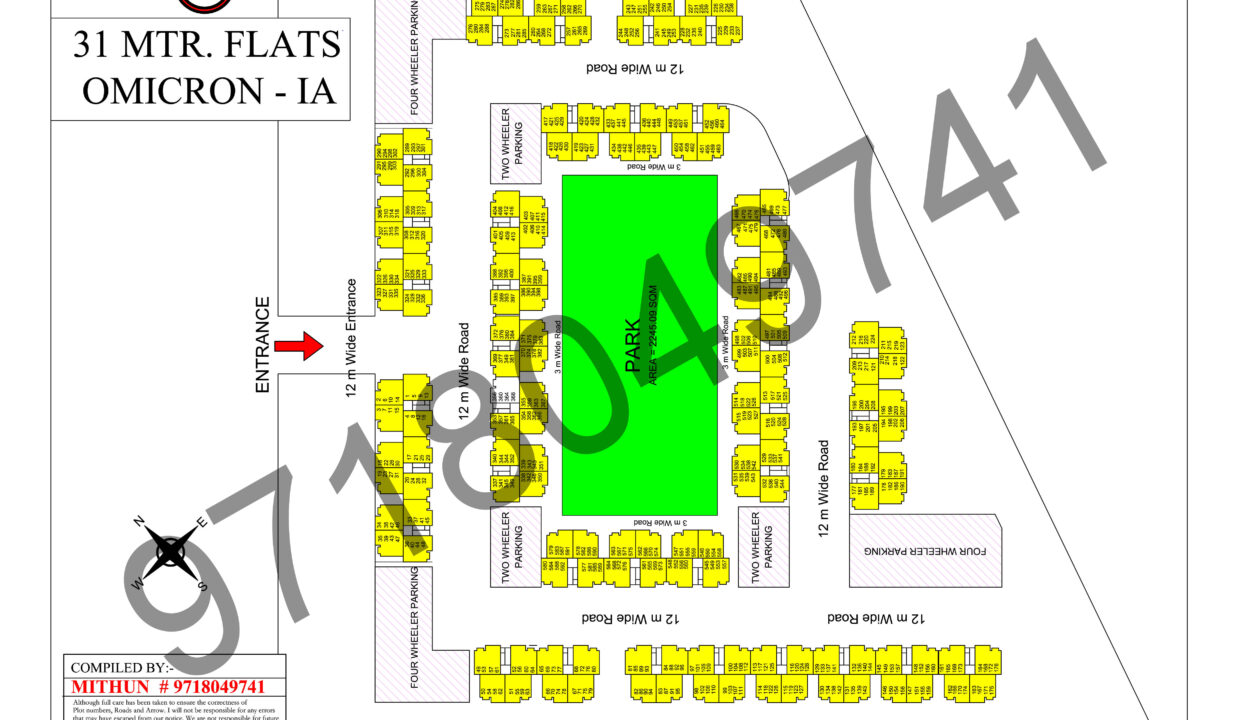 Greater Noida 31 MTR FLATS OMICRON I A