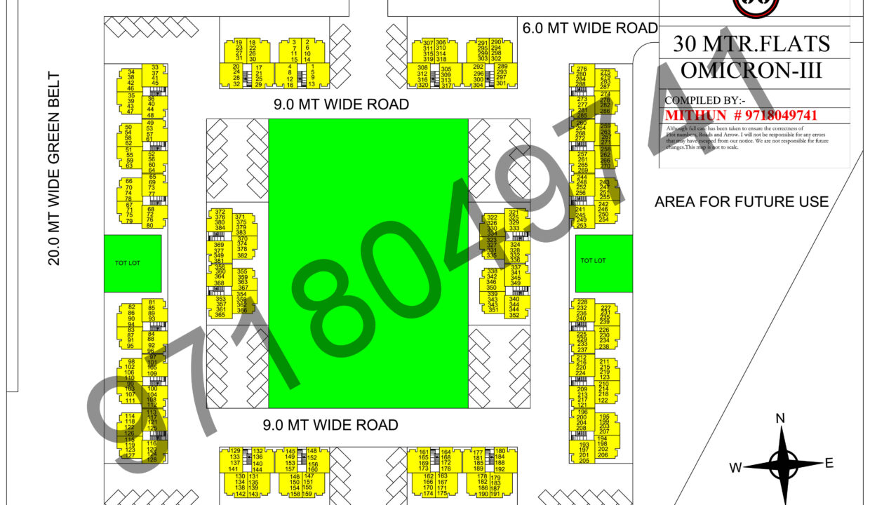 Greater Noida 30 MTR FLATS OMICRON III